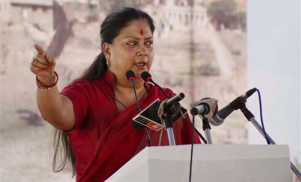 Rajasthan Chief Minister Vasundhara Raje (Photo: PTI) Rajasthan Chief Minister Vasundhara Raje (Photo: PTI)